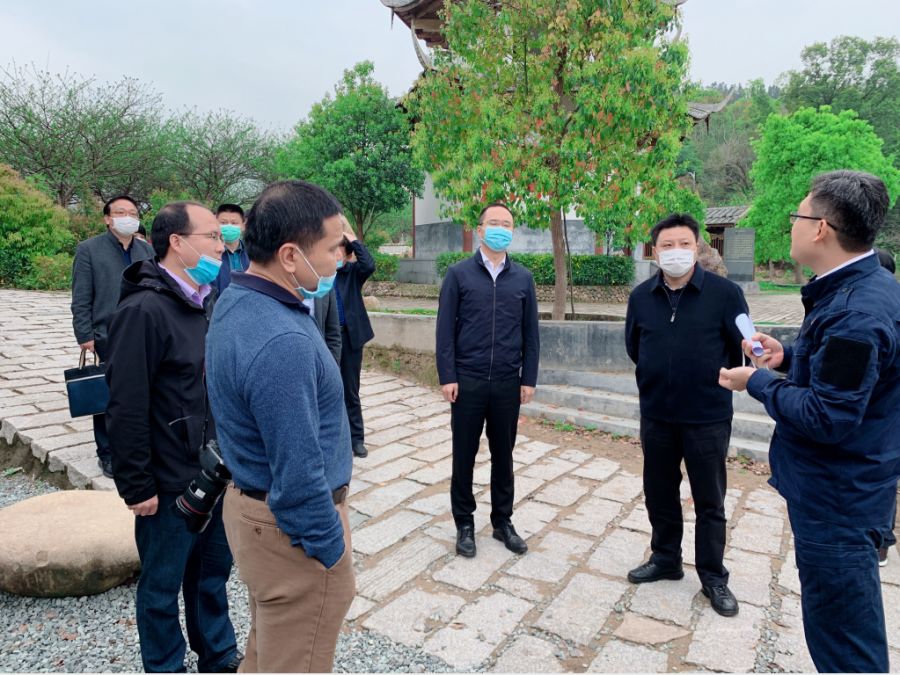 福州新区管理委员会副主任永泰县委书记陈斌带队赴嵩口镇调研世遗大会